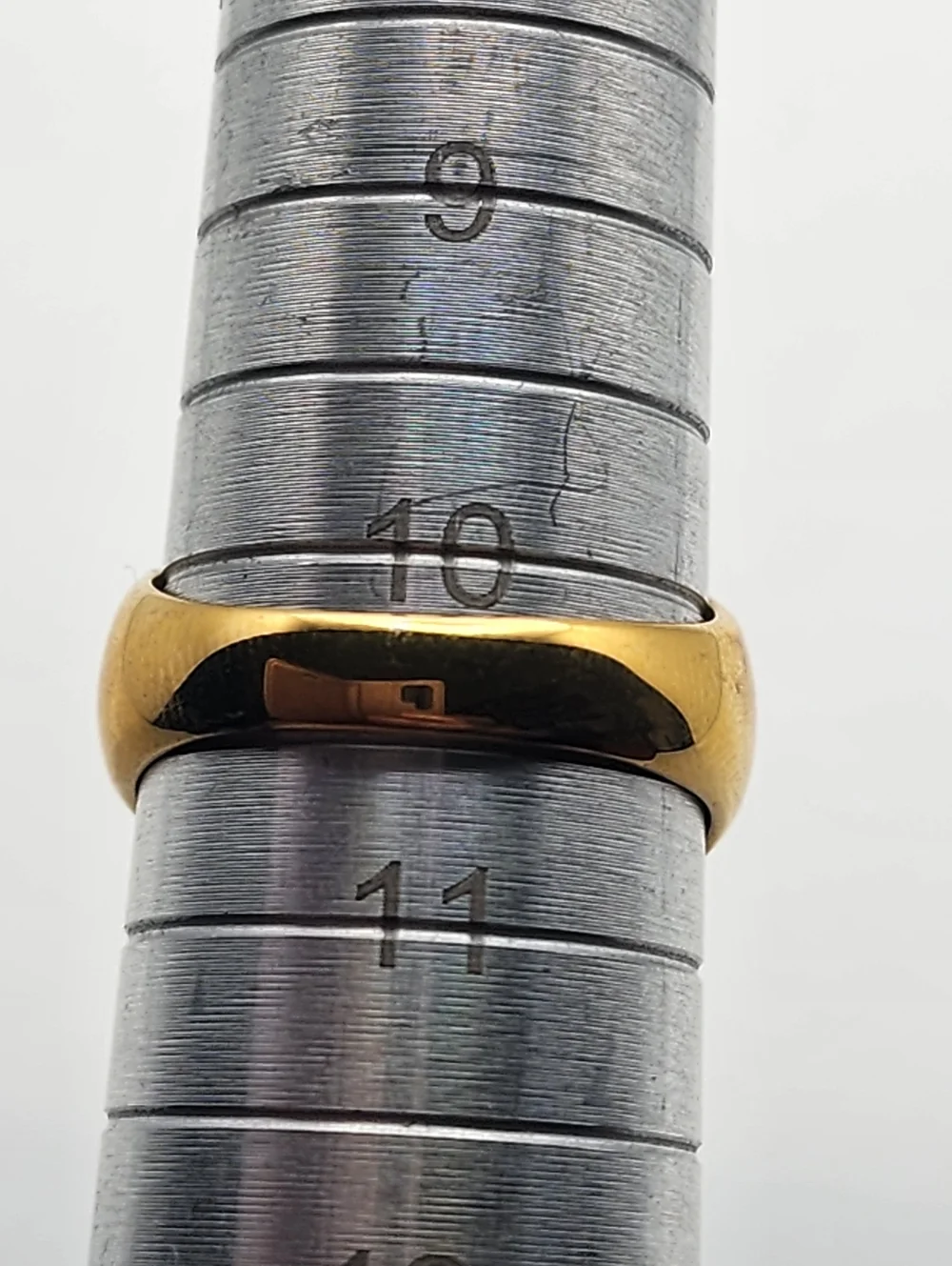 Gold Tone Seven Archangels Seal Signet Ring (10.5)